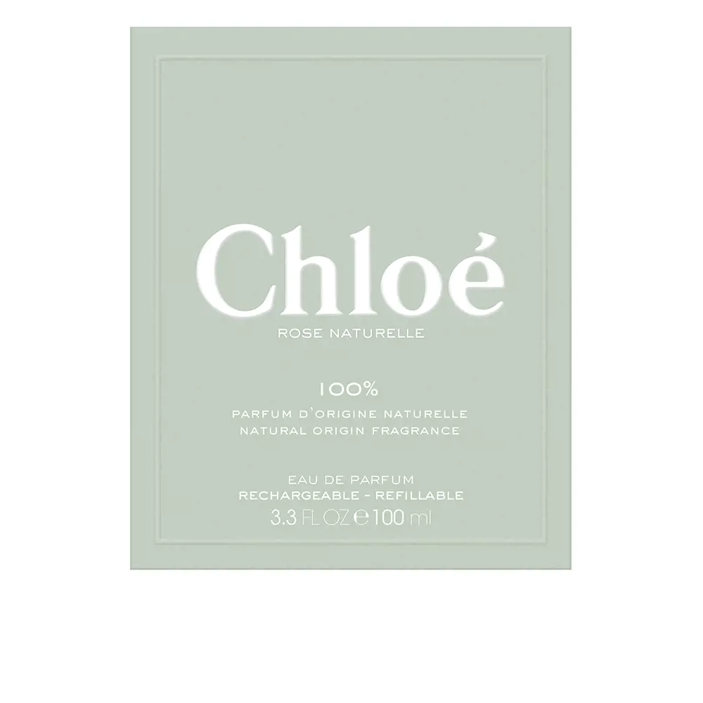 CHLOÉ SIGNATURE ROSE NATURELLE Eau de Parfum (Nữ) 3 Nước hoa CHLOÉ SIGNATURE ROSE NATURELLE Refillable perfume Eau de Parfum for woman