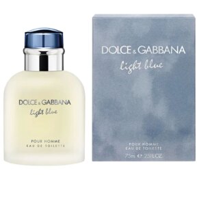 Light Blue Pour Homme Eau de Toilette Spray 75 ml chính hãng Dolce & Gabbana 3423473020509