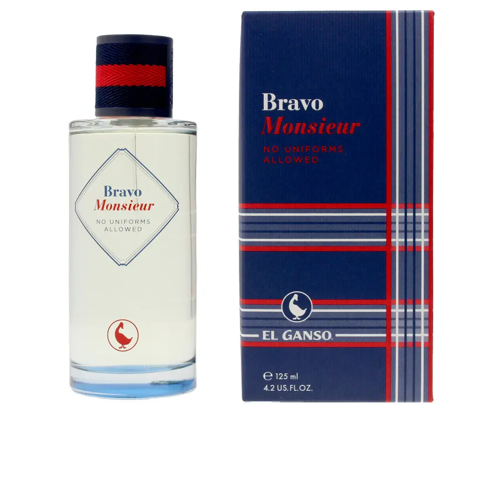 BRAVO MONSIEUR Eau de Toilette - Cologne (Nam) 2 Dầu thơm BRAVO MONSIEUR Eau de Toilette - Cologne (Nam) chính hãng El Ganso
