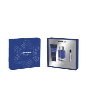Nước hoa Explorer Ultra Blue Set 3 pz chính hãng Montblanc 3386460132275