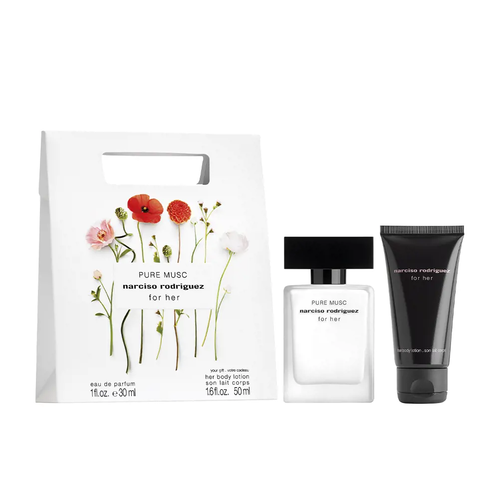 FOR HER PURE MUSC SET Bộ Quà (Nữ) 1 Nước hoa Narciso Rodriguez FOR HER PURE MUSC SET Bộ Quà (Nữ)