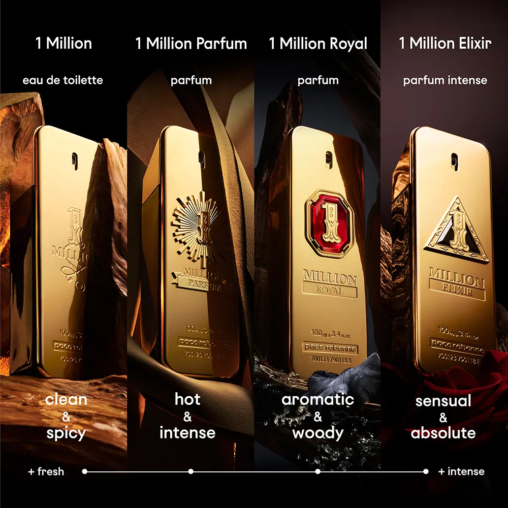 1 MILLION ELIXIR Fragrance (Nam) 4 Dầu thơm Paco Rabanne 1 MILLION ELIXIR Fragrance (Nam)