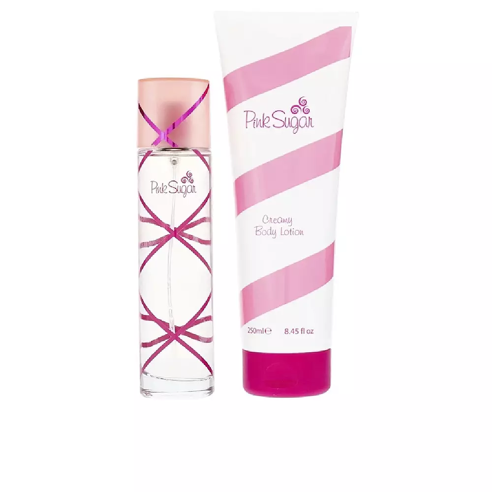 PINK SUGAR SET Bộ Quà (Nữ) 2 Nước hoa Pink Sugar Set 2 pz chính hãng Aquolina 8054609781701