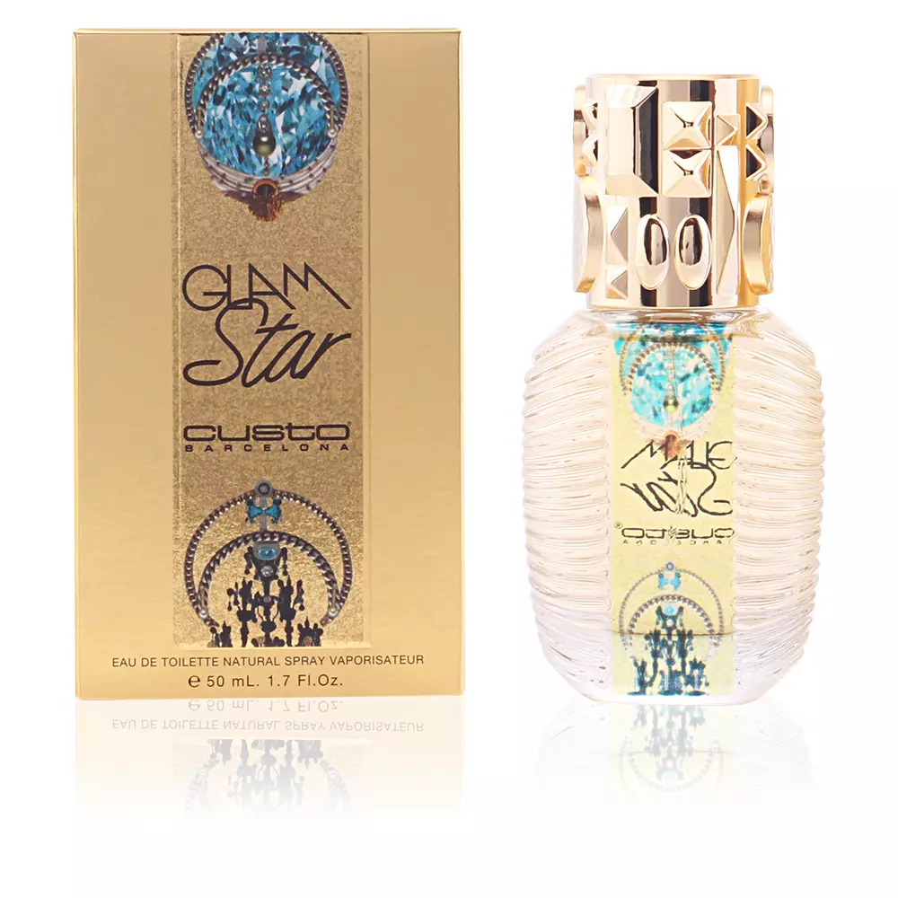 GLAM STAR Eau de Toilette (Nữ) 2 Nước hoa Glam Star Eau de Toilette Spray 50 ml chính hãng Custo 8427395990129