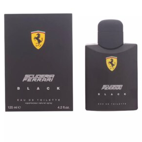Nước hoa Scuderia Ferrari Black Eau de Toilette Spray 125 ml chính hãng Ferrari 8002135111974