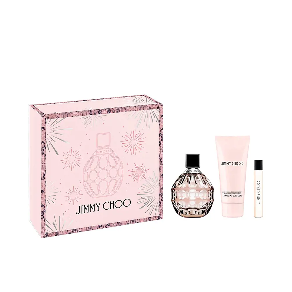 JIMMY CHOO SET Bộ Quà (Nữ) 2 Nước hoa Jimmy Choo Lote 3 pz chính hãng Jimmy Choo 3386460131599