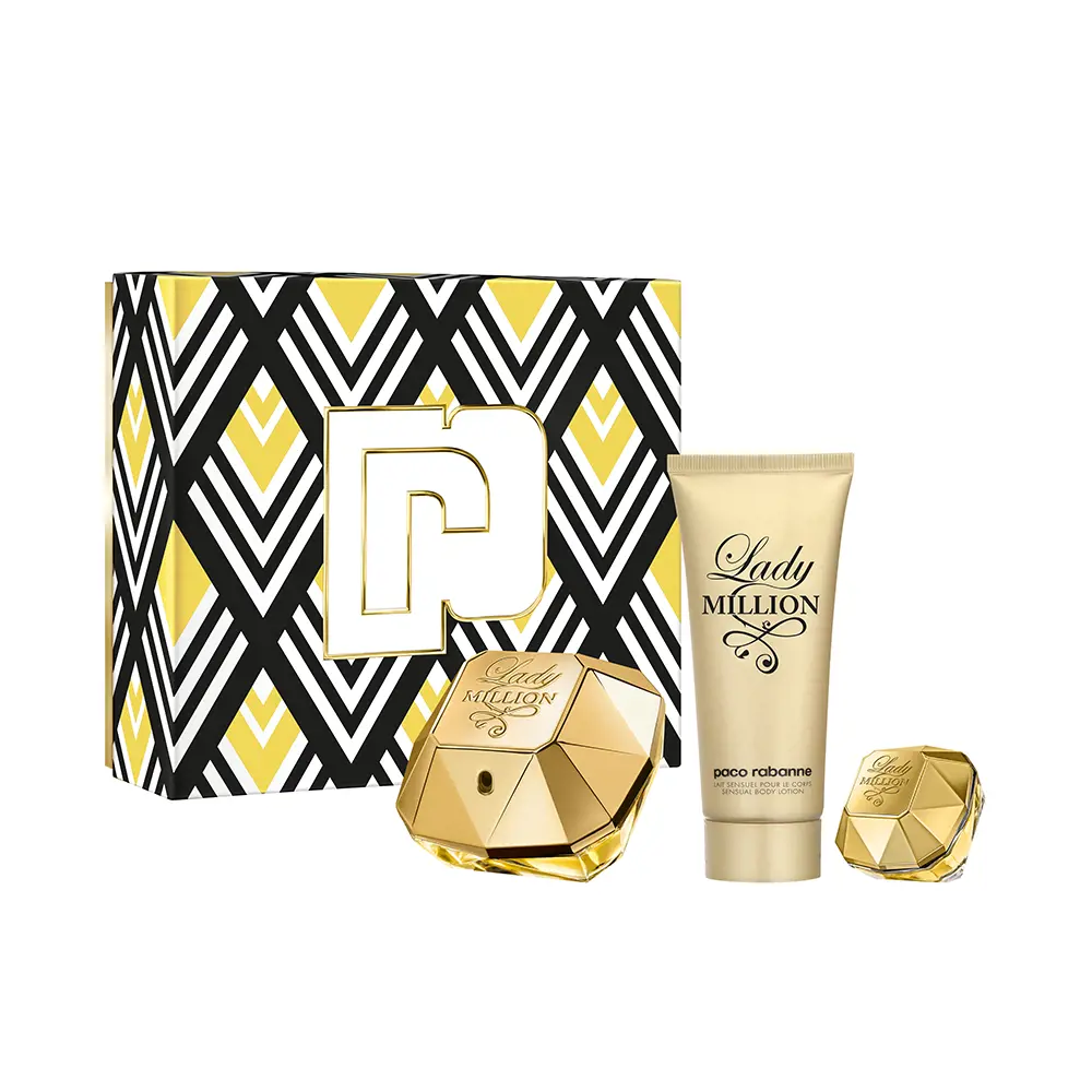 LADY MILLION SET Bộ Quà (Nữ) 3 Nước hoa Lady Million Set 3 pz chính hãng Paco Rabanne 3349668613656