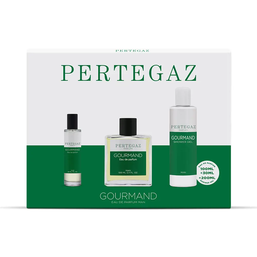 GOURMAND SET Eau de Parfum (Nam) 2 Nước hoa Gourmand Lote 3 pz chính hãng Pertegaz 8424730033015