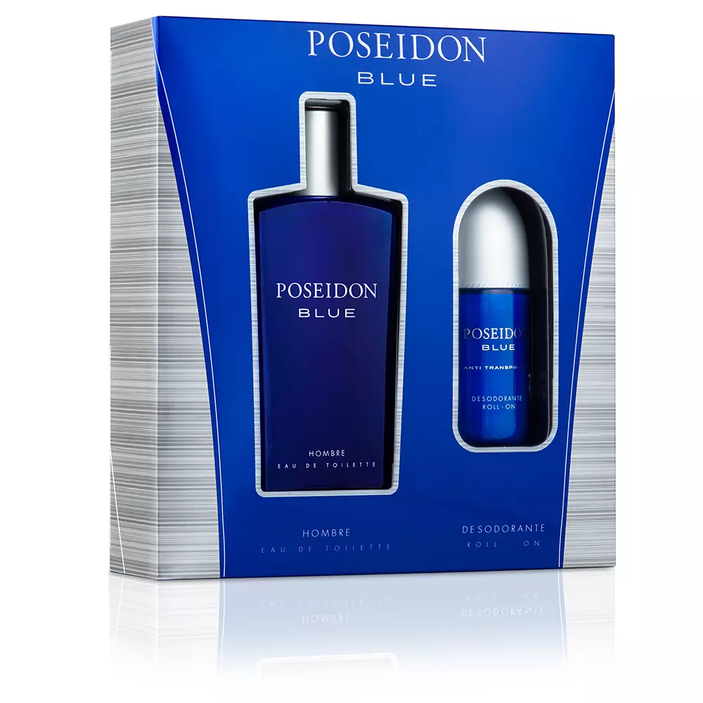POSEIDON BLUE SET Bộ Quà (Nam) 4 Poseidon Blue Set 2 pz chính hãng Posseidon 8411047135860