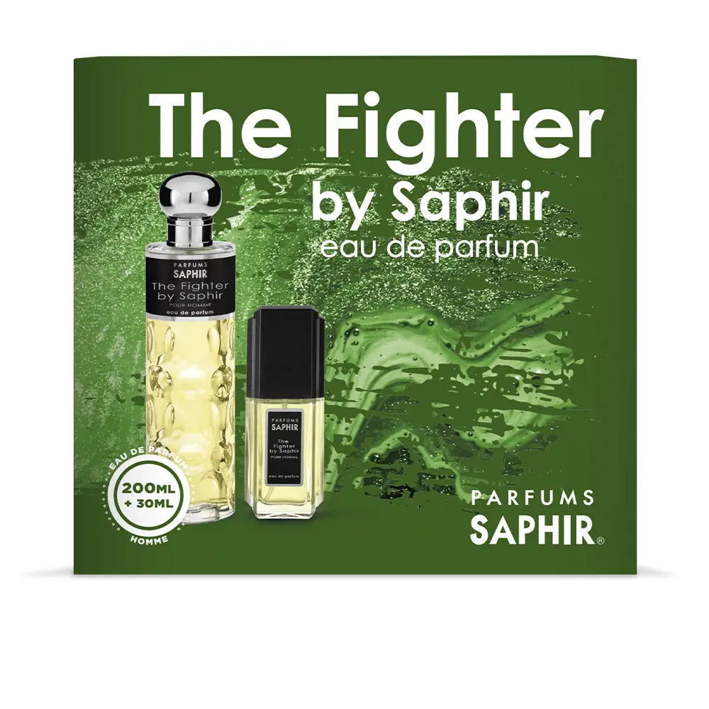 THE FIGHTER SET Eau de Parfum (Nữ) 2 Nước hoa The Fighter Lote 2 pz chính hãng Parfums Saphir 8424730033558