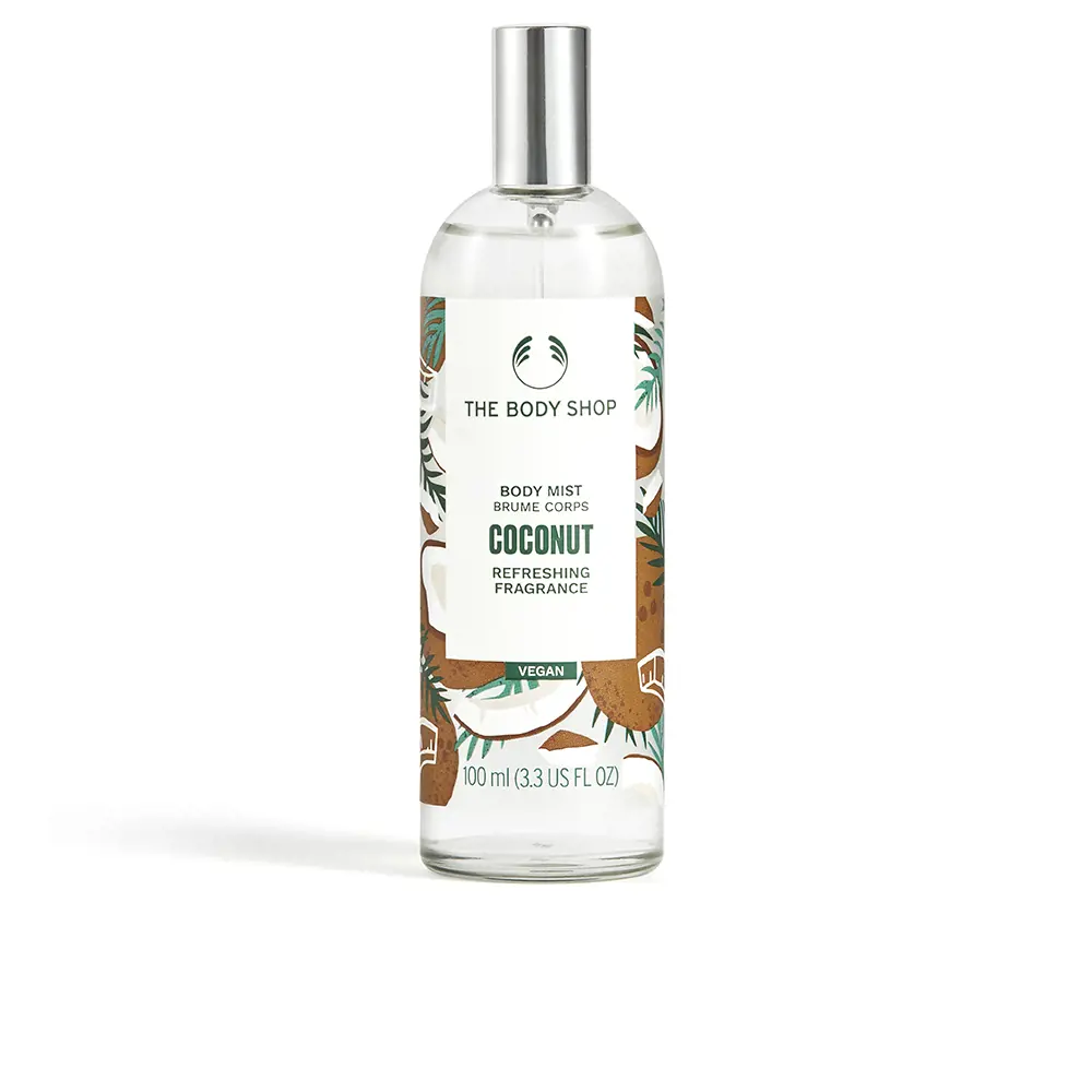 COCONUT body mist Xịt toàn thân (Nữ) 2 Nước hoa Coconut Body Mist 100 ml chính hãng The Body Shop 5028197980702