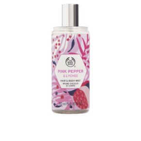 Nước hoa Pink Pepper & Lychee Hair & Body Mist 150 ml chính hãng The Body Shop 5028197930516