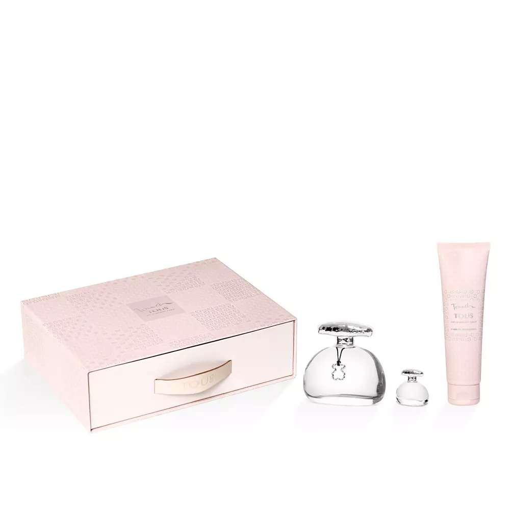 TOUCH THE LUMINOUS GOLD SET Bộ Quà (Nữ) 2 Nước hoa Touch The Luminous Gold Set 3 pz chính hãng Tous 8436550508253