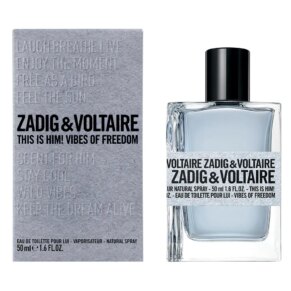 THIS IS HIM! vibes of freedom Eau de Toilette (Nam) 16 This Is Him! Vibes Of Freedom Eau de Toilette Spray 50 ml chính hãng Zadig & Voltaire 3423222048457
